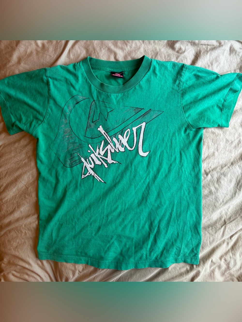 Quicksilver Short-Sleeve Graphic Tee - Green